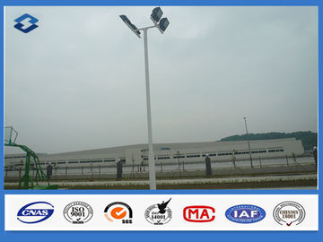 Empat Lampu Highway Lighting Pole Slip Joint Flange Connected 20w - 1000w Power