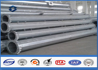 Galvanized tubular steel poles, Steel Q345 High Voltage tiang tiang tinggi