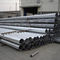 Logam poligonal 35-kaki-tinggi 3mm ketebalan ASTM A123 tiang listrik galvanis hot dip