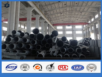 Octagonal 3mm steel tube Q345 Material Electricity transmission galvanized steel pipe