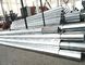 8M 9M 10M Galvanized Steel Pole dengan Hot Dip Galvanization Min 86 mikron
