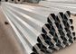 Tinggi disesuaikan tiang daya logam 69kv, Tubular Steel Polandia kekuatan tinggi paduan rendah baja struktural
